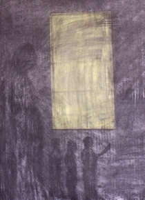 Hjemløse II, Format: 60x47 cm, År: 2009,Teknikk: tegning.